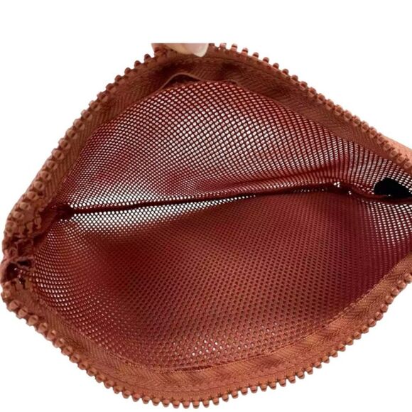 Dagne Dover Parker Air Mesh Pouch in Sienna - Compact & Lightweight - Picture 7 of 17